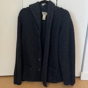 Blue LL Bean Cardigan size XL